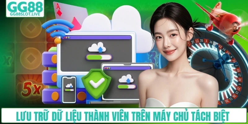 Lưu trữ dữ liệu thành viên trên máy chủ tách biệt nhiều lớp